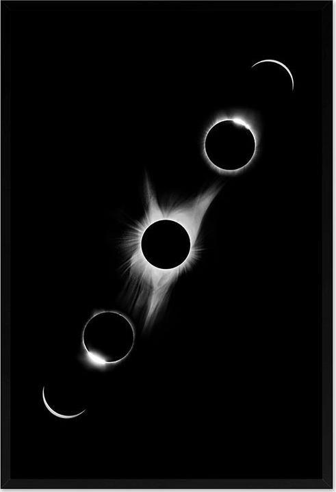 ART-POL Obraz na płótnie czarno-biały minimalizm