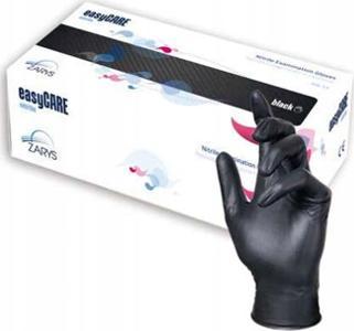 Zarys ZARYS EasyCare Black Rękawice diagnostyczne nitrylowe L 100 szt