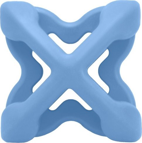 Małpiszon PetDreamHouse Zabawka gumowa Geo-Astro Rolly błękitna