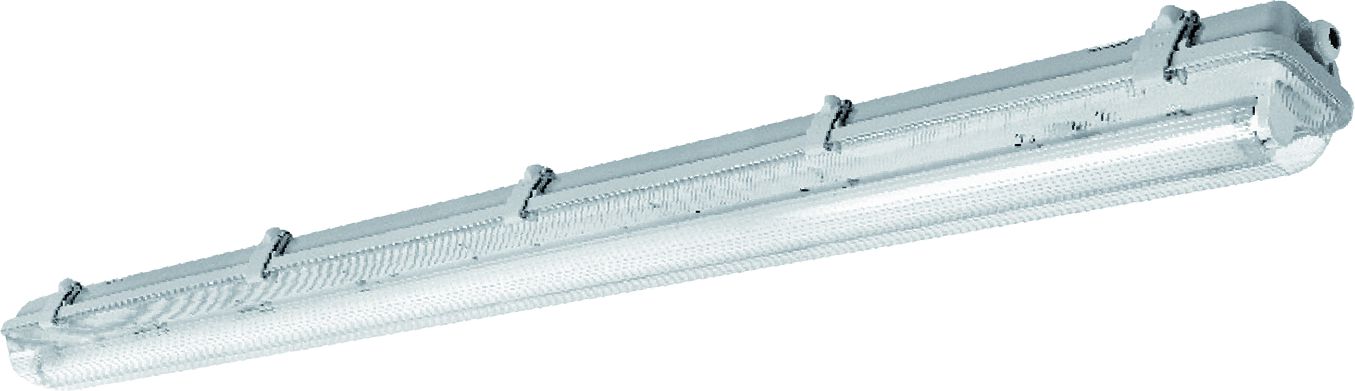 GTV Oprawa hermetyczna HELIOS-LED 136 BIS 36W T8 G13 AC 220-240V 50/60Hz IP65 ABS/PS zasilanie jednostronne szara (LD-HEL136B-30)