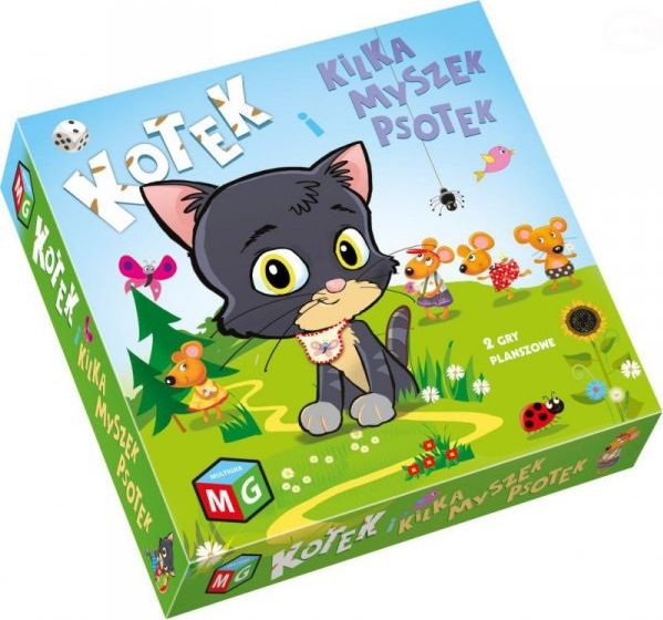Multigra Gra planszowa Kotek i Kilka myszek psotek