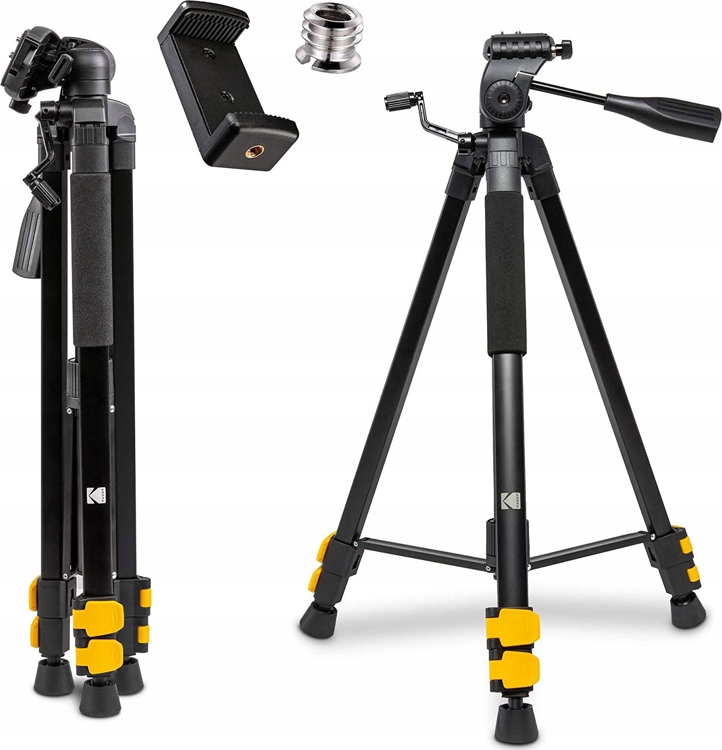 Monopod Kodak Statyw Fotograficzny Foto Kodak 1/4"" 3/8"" / Wys 158 Cm / Lekki / Rocpgtr62