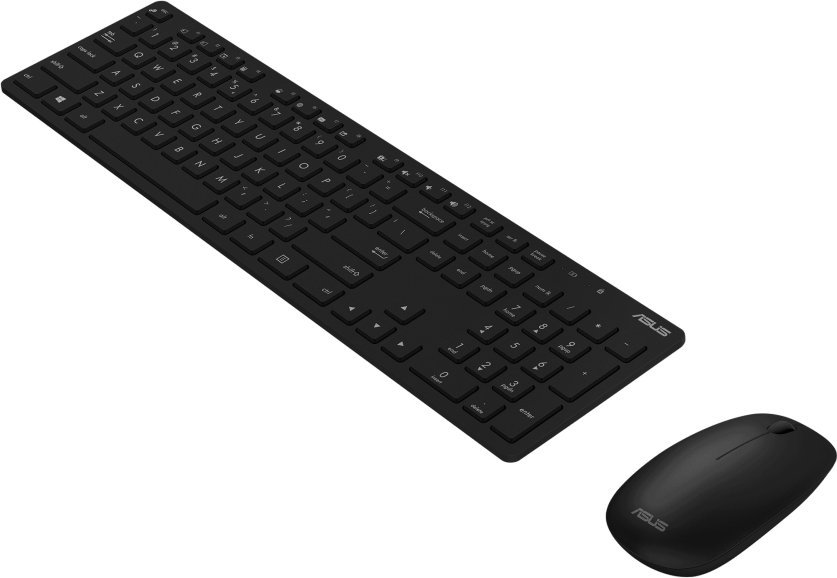 Klawiatura + mysz Asus Asus W5000 | Keyboard and Mouse Set | Wireless | US | Black one size