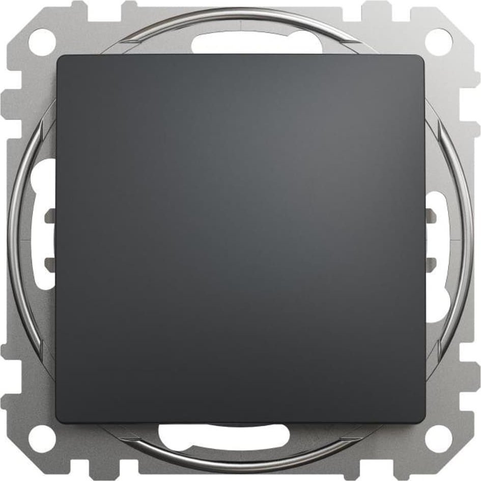 Schneider Electric Sedna Design, Przycisk 1-biegunowy, czarny antracyt