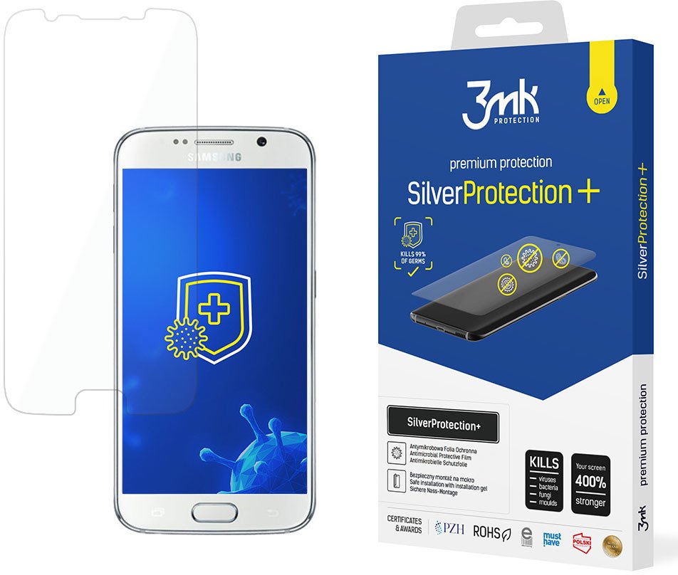 SAMSUNG GALAXY S6 - 3MK SILVERPROTECTION+