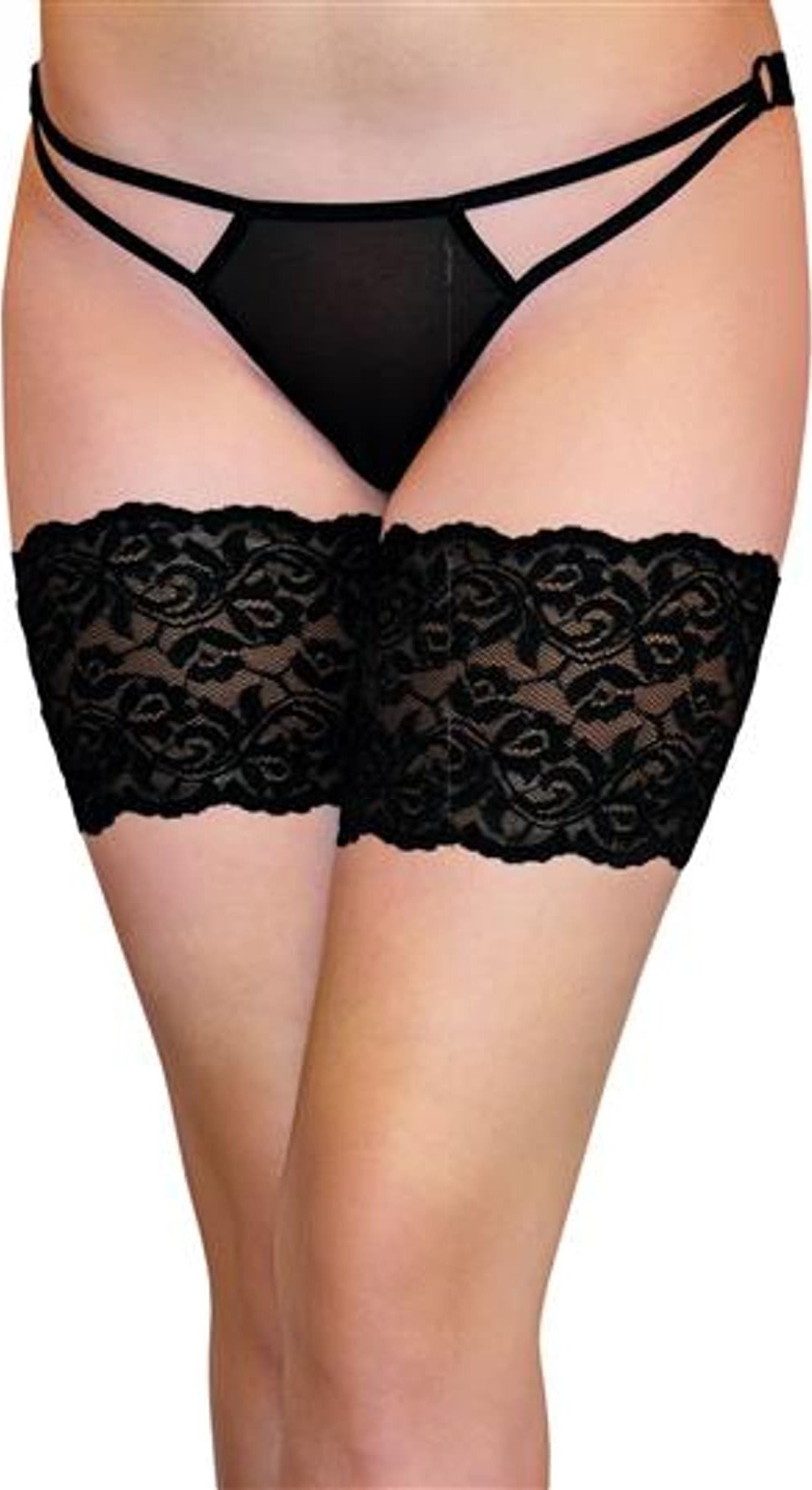 Soft Line Collection Thight Band 5545 czarny opaska na uda (kolor czarny, rozmiar L)