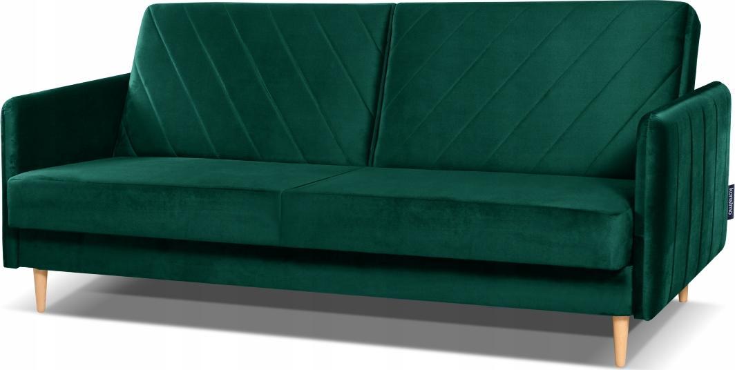 Konsimo Kanapa rozkładana wersalka welur kolory ORDO