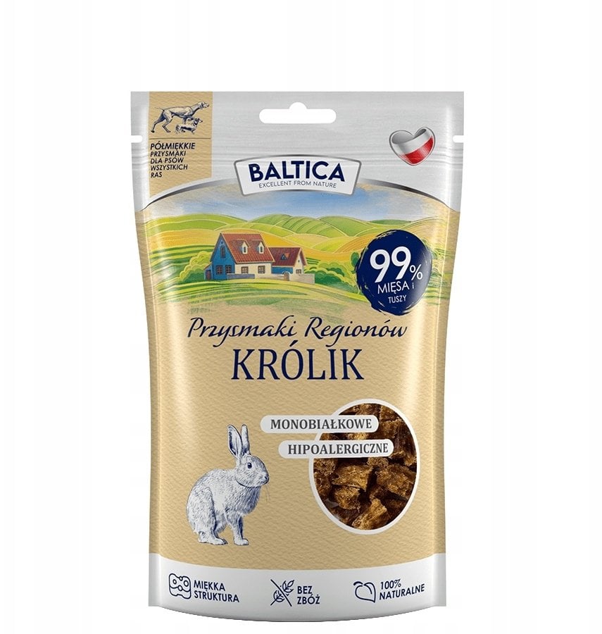 BALTICA PRZYSMAKI REGIONÓW półmiękkie królik 80g