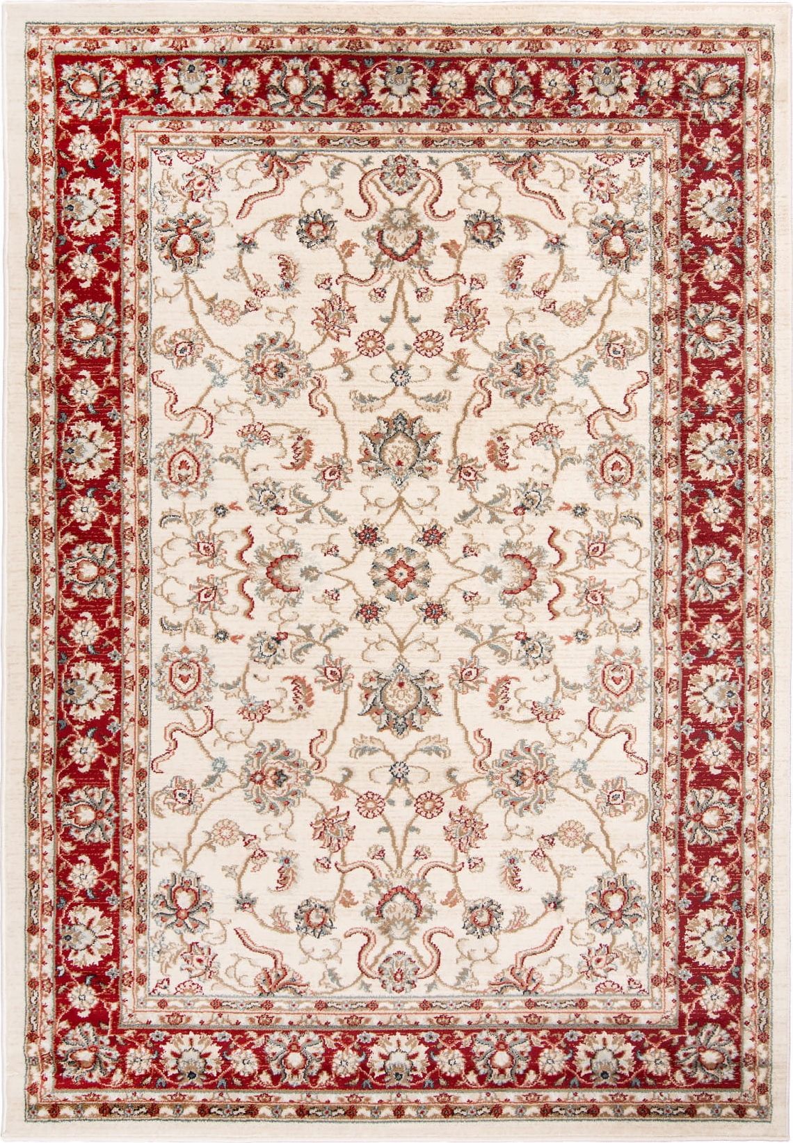 Carpetpol Dywan orientalny czerwony beż L423A WHITE NEMRUT BIL (1.00*2.00)