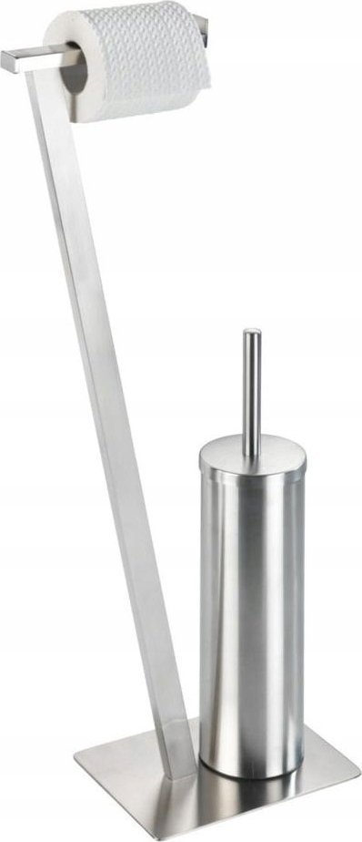 Wenko Stojak na papier toaletowy i szczotkę wc LIRIO, biały, WENKO