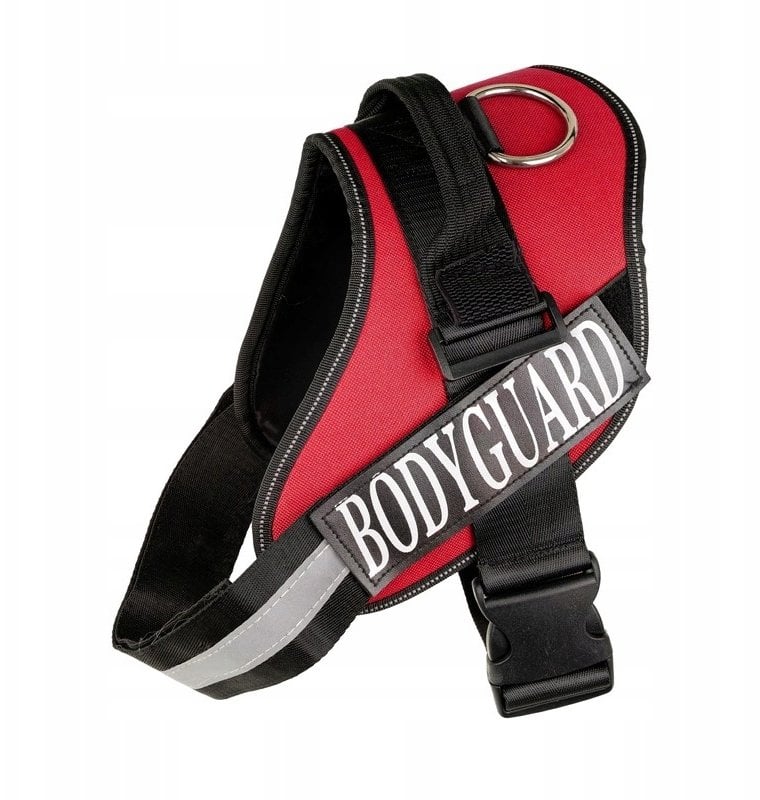 Szelki Bodyguard dla psa, czerwony, XXL, 75-100 cm