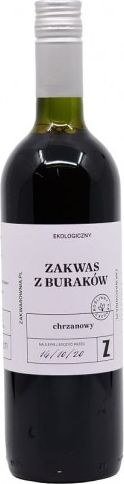 ZAKWASOWNIA ZAKWAS Z BURAKÓW Z CHRZANEM BEZGLUTENOWY BIO 700 ml - ZAKWASOWNIA