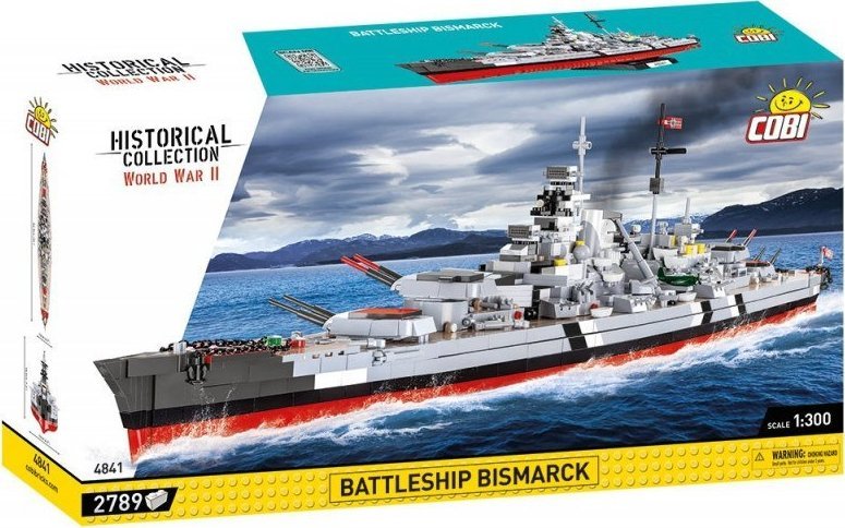 Cobi COBI Battleship Bismarck Construction Toy (1:300 Scale)