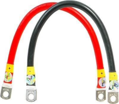 Mojeledy 2x 30cm czerwony i czarny kabel łączeniowy akumulatora 35 ML-PA35 35mm