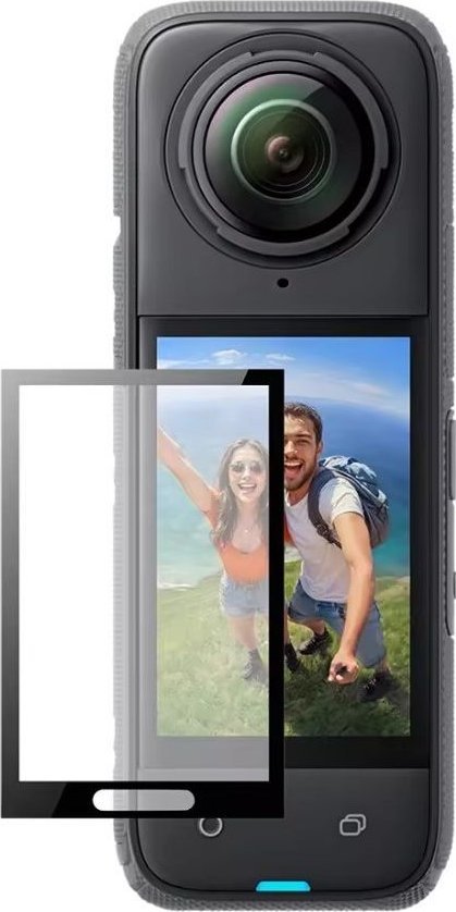 Osłona na obiektyw Telesin Szkło Hartowane Osłona Ochrona Na Ekran Lcd Do Insta 360 Insta360 X4 / X 4 / Telesin / S6-flm-04-tis