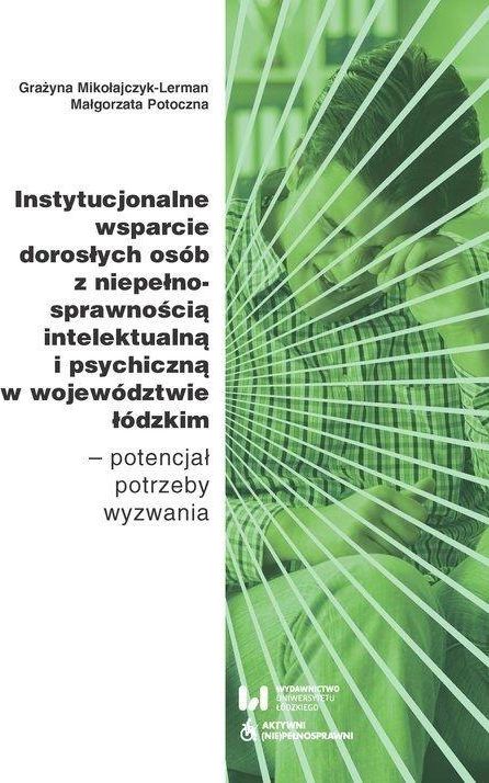 Instytucjonalne wsparcie dorosłych osób z..