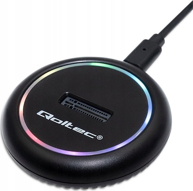 Stacja dokująca Qoltec Stacja dokująca Qoltec dysków SSD M.2 | NVMe | SATA | USB-C | 2TB