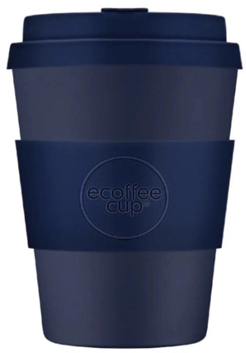Ecoffee cup Kubek na wynos Ecoffee Cup* Solid Colours Dark Energy 350ml - Granatowy