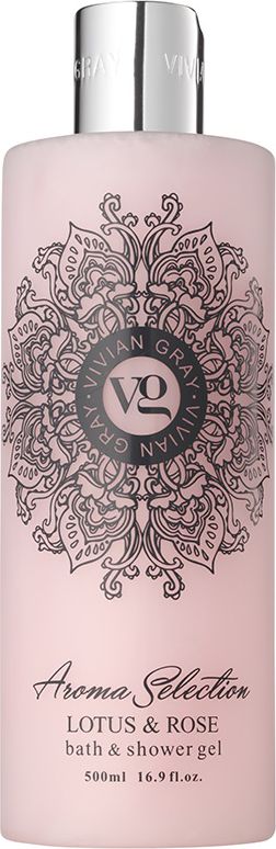 Vivian Gray Aroma Selection Bath & Shower Gel żel pod prysznic i do kąpieli Lotus & Rose 500ml