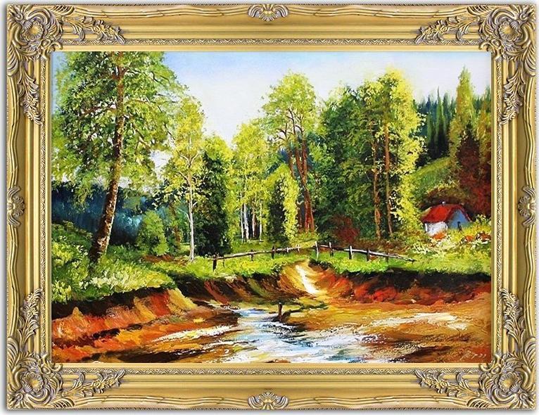 ART-POL Obraz olejny ręcznie malowany Pejzaż