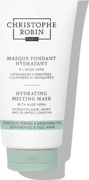 Christophe Robin Hydrating Melting Mask With Aloe Vera jedwabista maska nawilżająca do włosów suchych i matowych 75ml