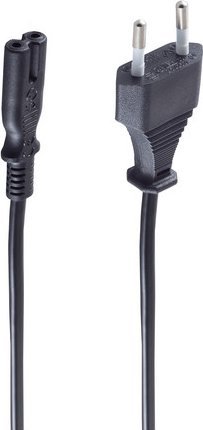 shiverpeaks BS60002-3 kabel zasilające Czarny 3 m