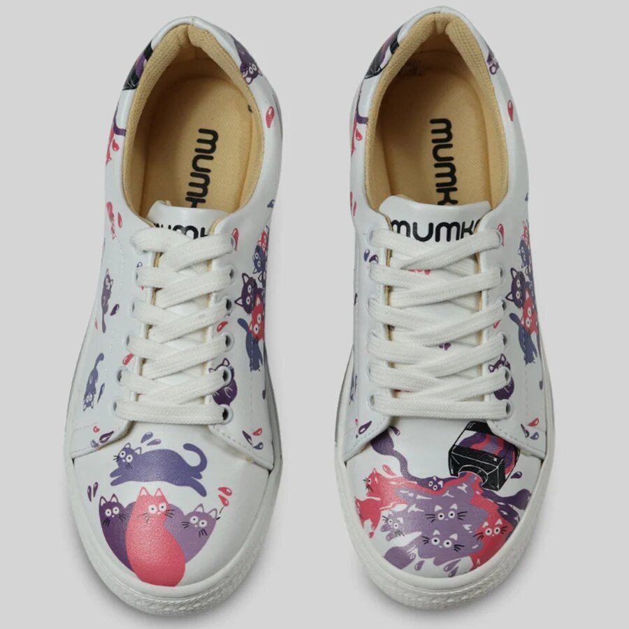 Mumka Shoes Sneakersy wegańskie Koty są Wszędzie Mumka-40