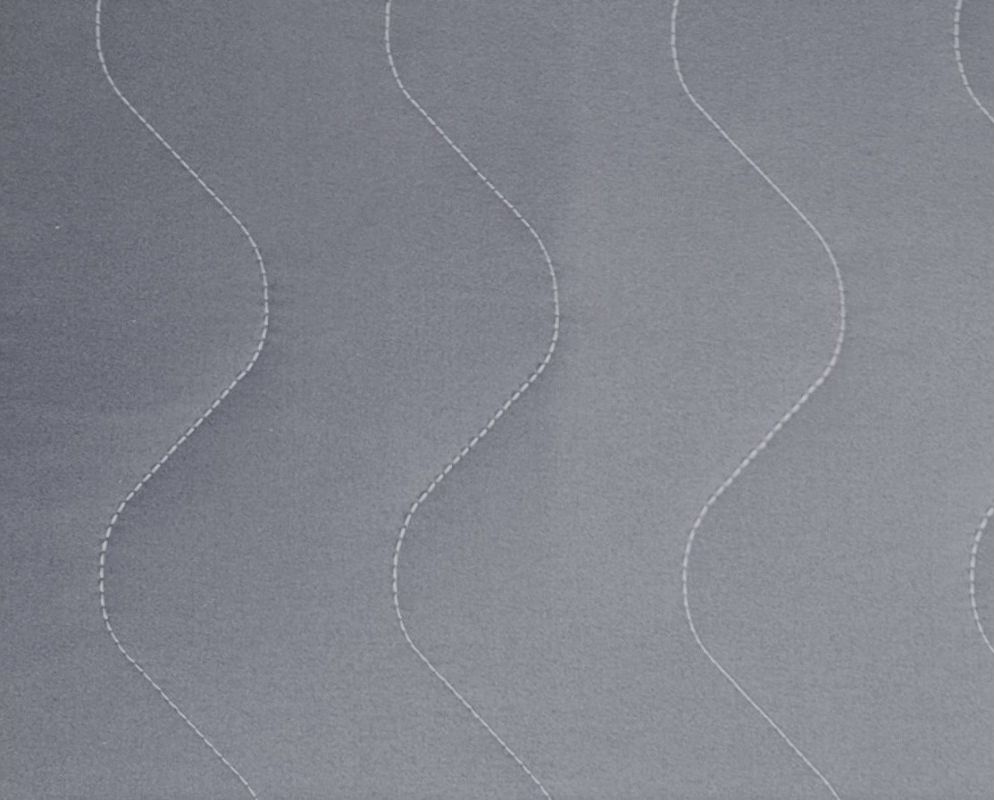 e-goodnight POKROWIEC NA MATERAC PIKOWANY GREY Z MIKROFIBRY 120x180 cm