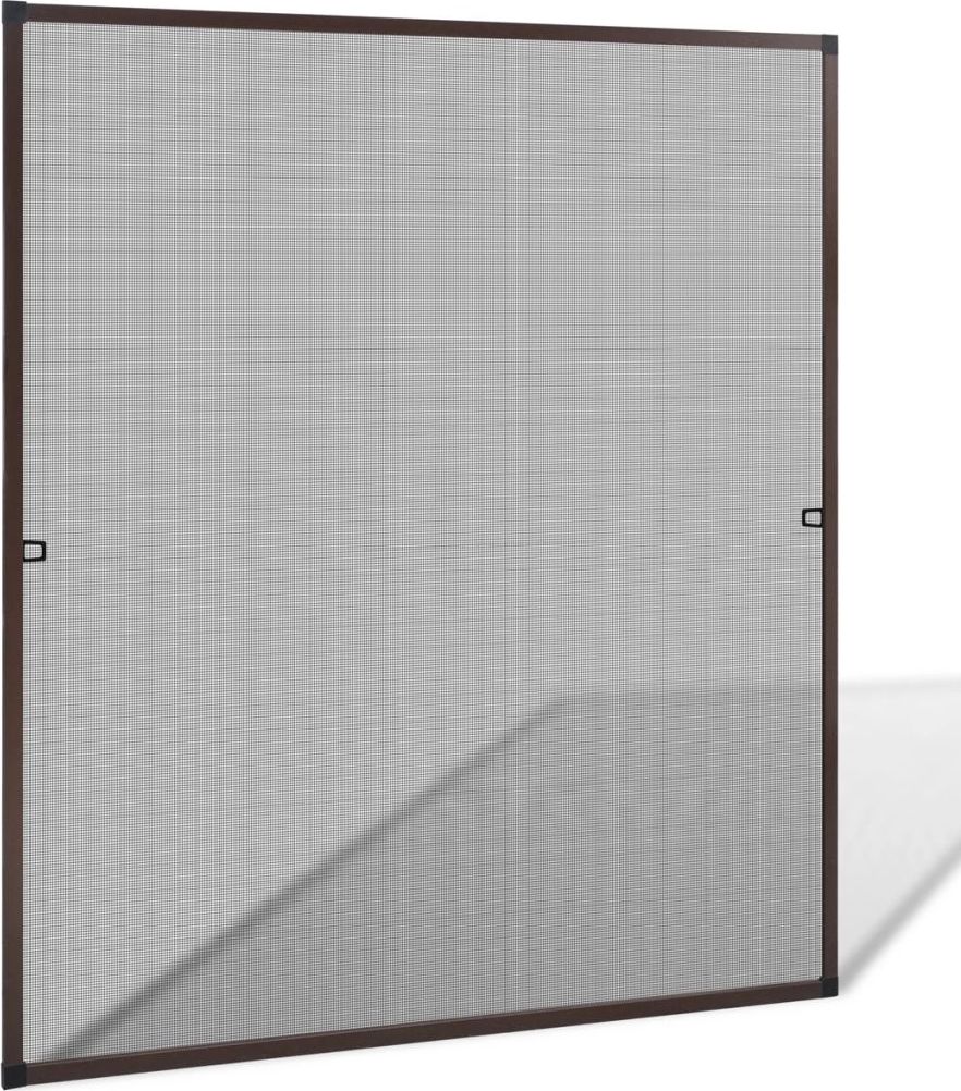 vidaXL Brązowa moskitiera przeciw insektom 130 x 150 cm