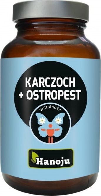 Hanoju HANOJU_Karczoch + Ostropest suplement diety 90 kapsułek