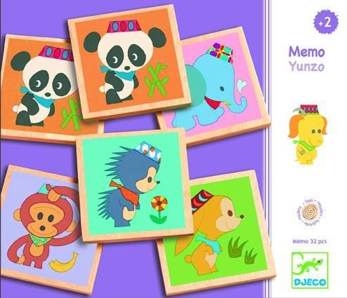 Djeco Gra drewniana memo - Yunzo - 143502