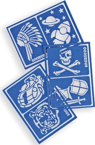 Akson Szablony Snazaroo do malowania twarzy - dla chłopców uniw