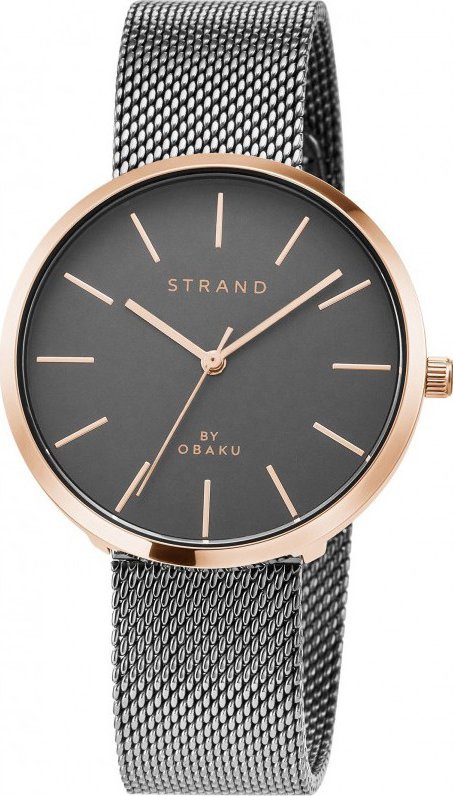 Zegarek Strand Zegarek damski Strand S700LXVJMJ szary