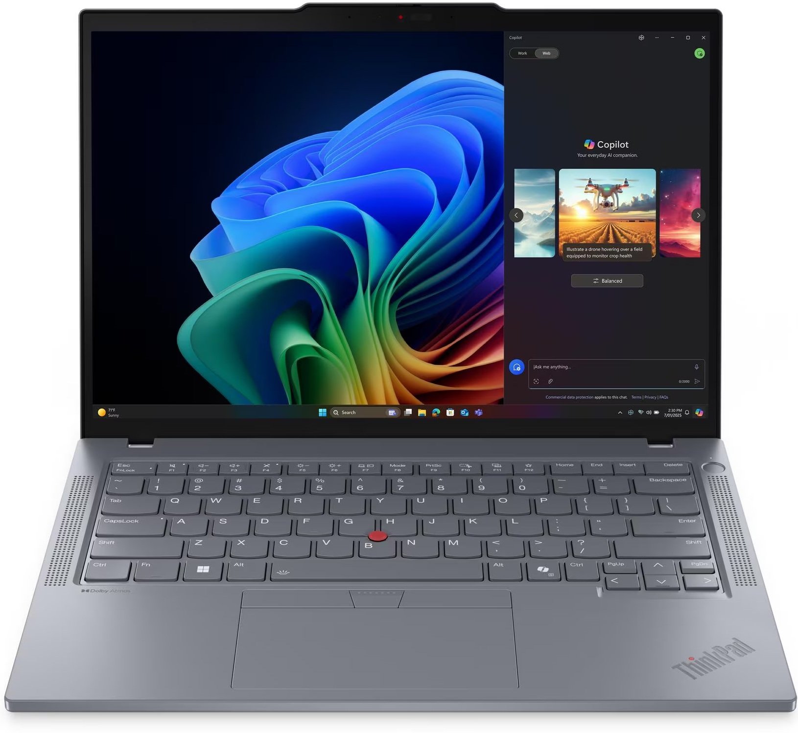 Laptop Lenovo ThinkPad T14 G6 Ryzen AI 5 PRO 340 / 16 GB / 256 GB / W11 Pro (21QJ00CRUS)