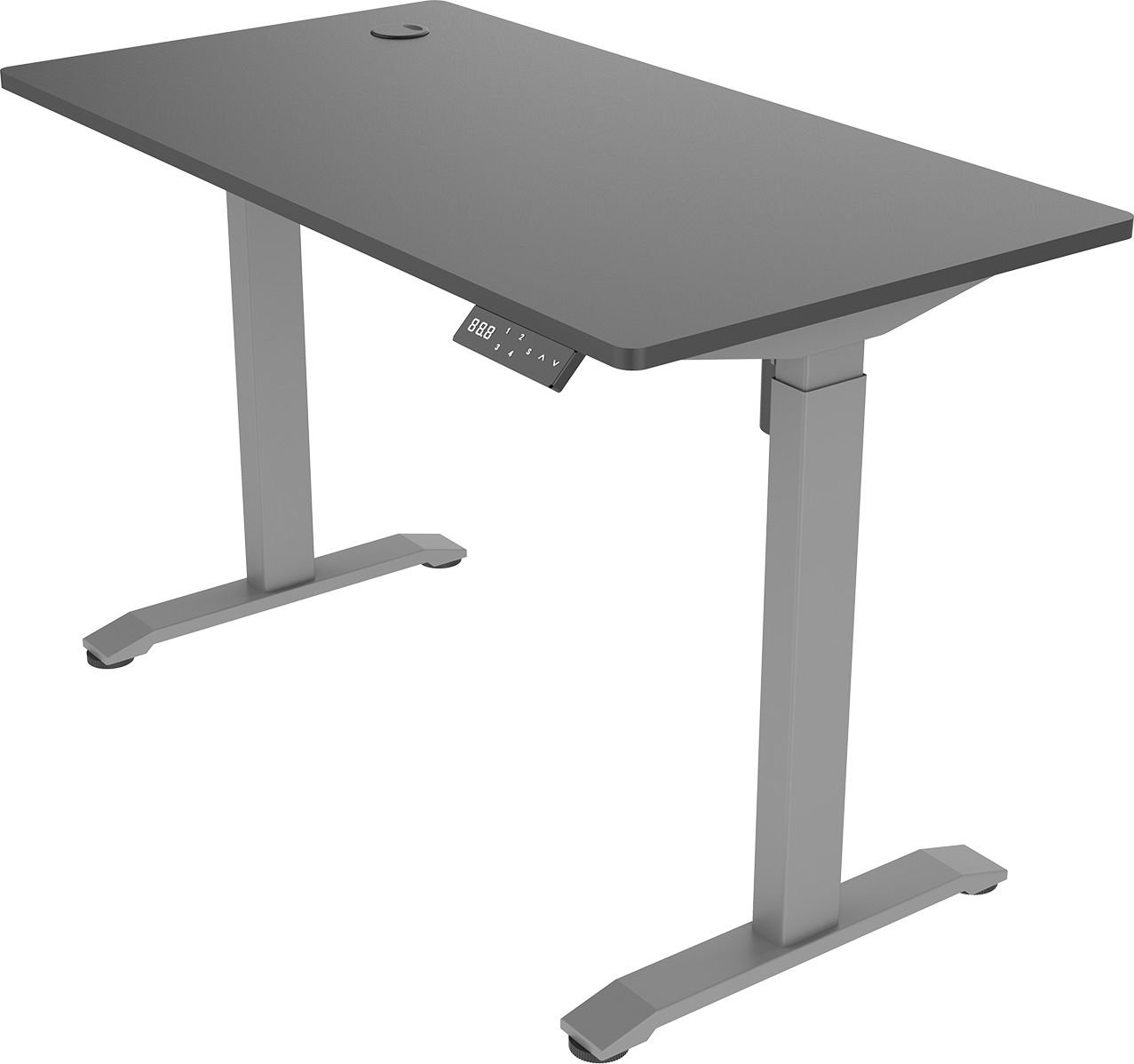 Biurko Spacetronik Moris Szare 118 cm x 60 cm