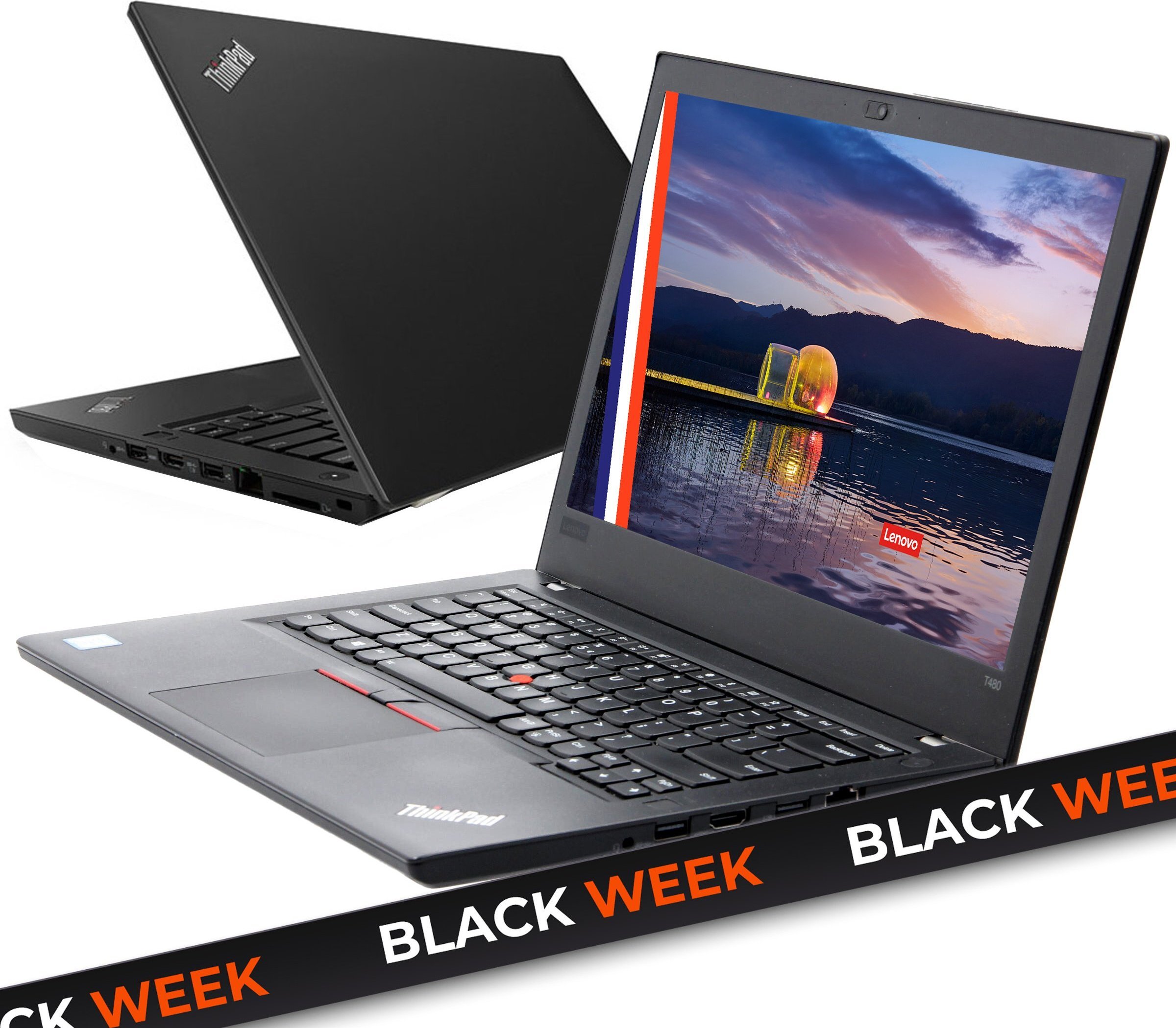 Laptop Lenovo Laptop Lenovo ThinkPad T480 i5-8350U 16 GB 512 SSD 14" FHD DOTYK W11Pro A-