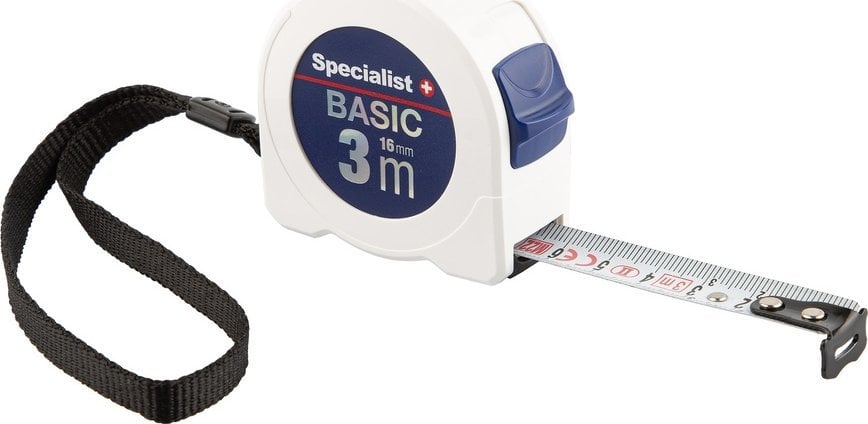 Specialist+ SPECIALIST+ roulette BASIC 3 m, 16 mm
