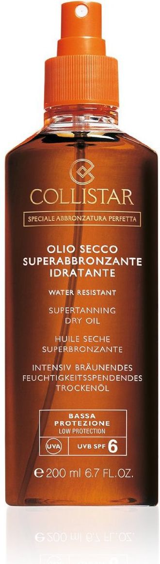 Collistar Supertanning Dry Oil SPF 6 - olejek przyśpieszający opalanie 200ml