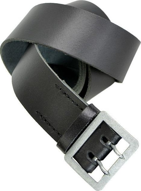 Mil-Tec Mil-Tec Pas Policyjny Skórzany Czarny 140 cm