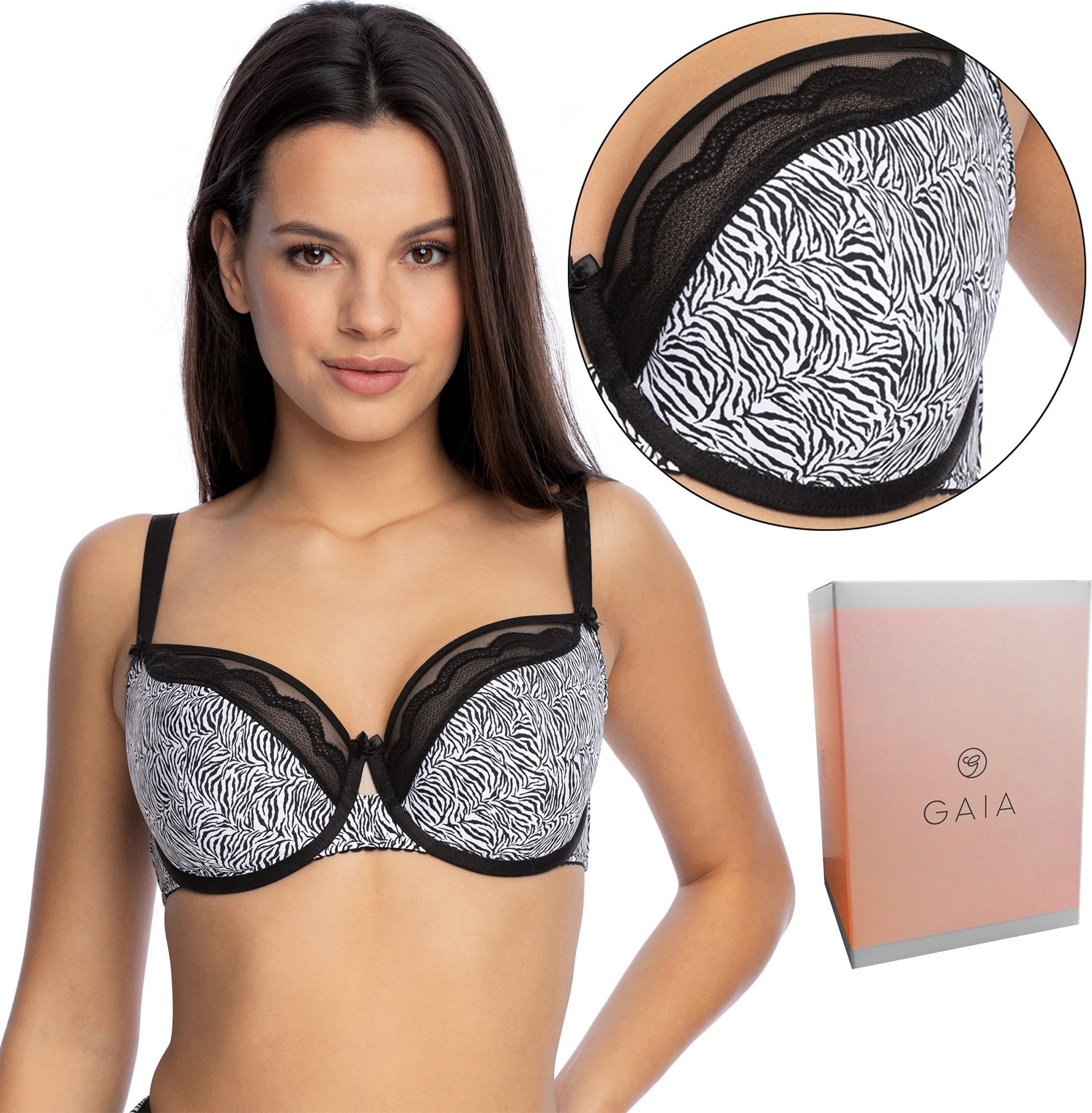 Gaia Biustonosz półusztywniany GAIA 1152 TEONA, 75I