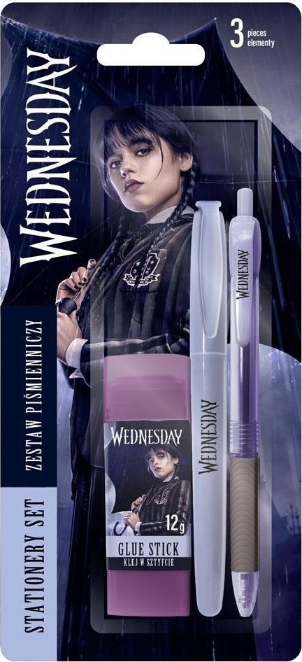 Zestaw piśmienniczy 3el Wednesday ASTRA