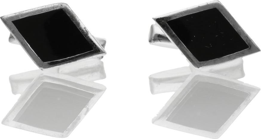 Rosanto Srebrne spinki w kształcie rombu 925