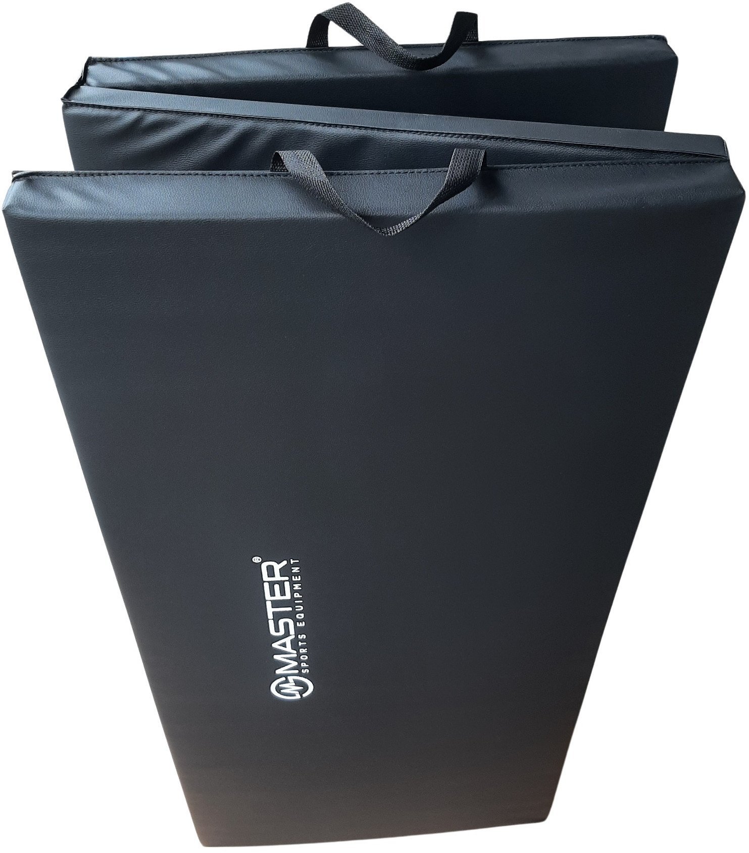 Master Materac gimnastyczny 3-częściowy MAS4A496 180 cm x 120 cm x 5 cm czarna