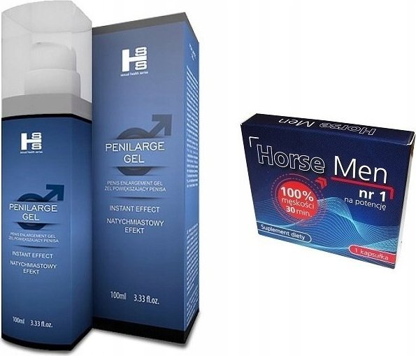 Sexual Health Series Penilagre ŻEL DUZY PENIS MAX POWIEKSZENIE + GRAT
