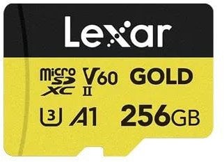 MEMORY MICRO SDXC 256GB UHS-II/GOLD LMSGOLD256G-BNNNG LEXAR