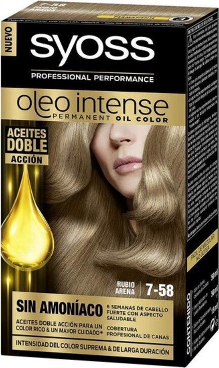 Syoss Trwała Koloryzacja Olio Intense Syoss N 7,58 Blond Arena