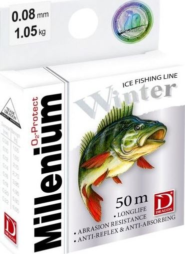 Dragon ŻYŁKA DRAGON MILENIUM WINTER 50M 0,12