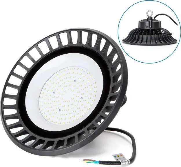 Aigostar Magazynowa lampa led 100W barwa zimna LED Oświetlenie pomieszczeń wysokiego składowania 100W 4-letnia