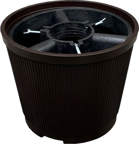 Stojak choinkowy 10 l 25 x 31 x 10,5 cm brązowy