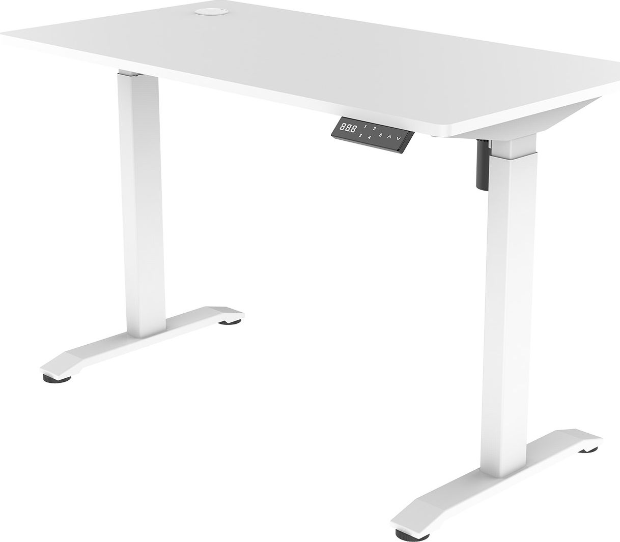 Biurko Spacetronik Moris Białe 118 cm x 60 cm